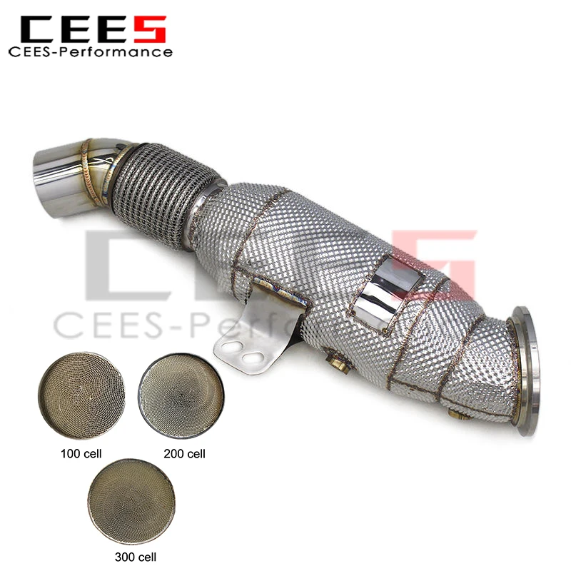 Tubo de bajada Cees Stock SS304 BMW M340i/M440i B58 3.0 T