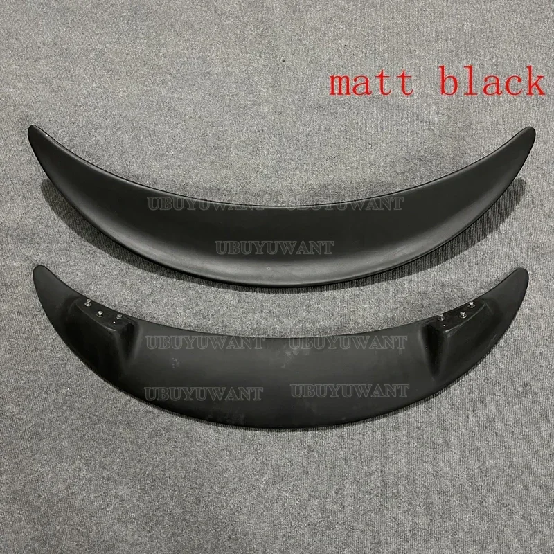 Vista frontal del alerón de fibra de carbono para VW Beetle