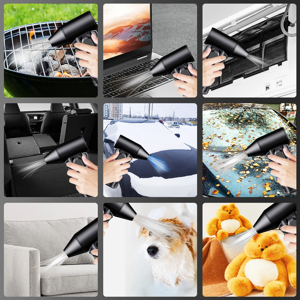 Soplador de aire eléctrico para coche Turbo Jet 130.000 RPM - imagen 5