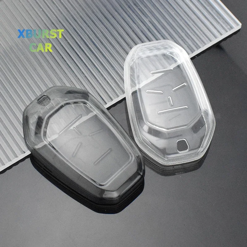 Funda de llave TPU transparente para SsangYong Rexton G4 Y400/Y450