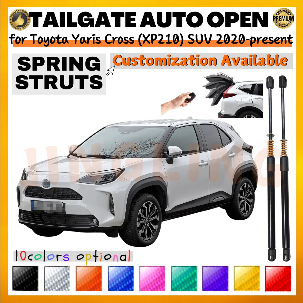 Amortiguadores de portón trasero para Toyota Yaris Cross XP210 (2020-)