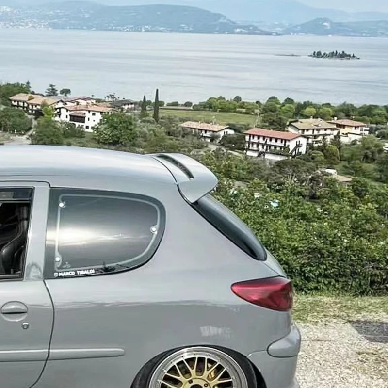 Alerón trasero de techo ABS efecto carbono para Peugeot 206 2013-2018 - imagen 5