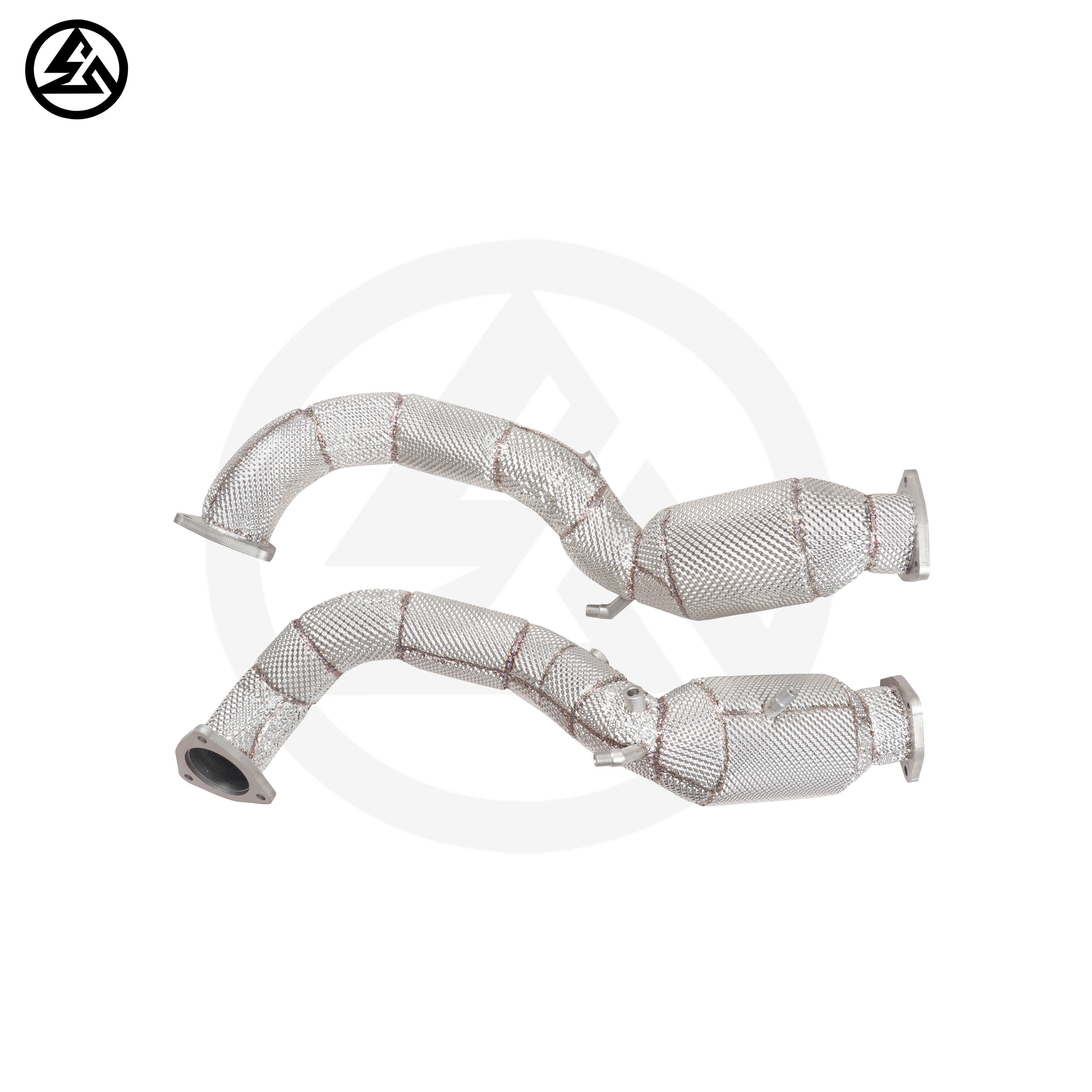 Downpipe escape Porsche 718 Cayman GT4 RS 4.0L acero inoxidable - imagen 4