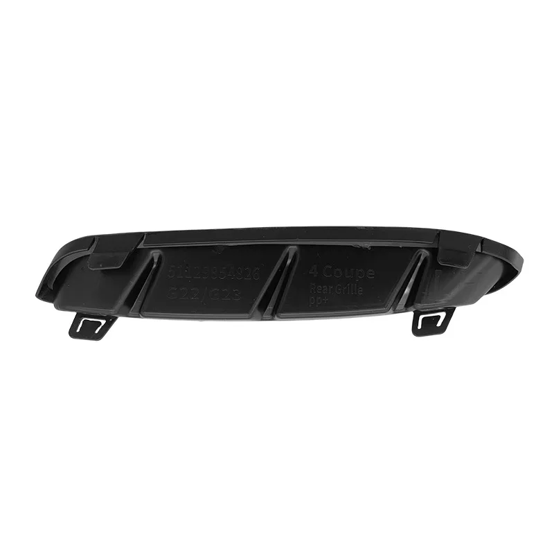 Para 4 Coupe G22 G23 M SPORT rejilla de parachoques trasero delantero cubierta de tapa de gancho de ojo de remolque de aire plástico ABS LH 51129854826 51127497096 - imagen 5