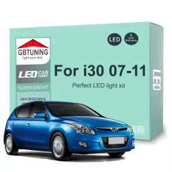 Bombillas LED interior Canbus para Hyundai i30 FD 2007-2011