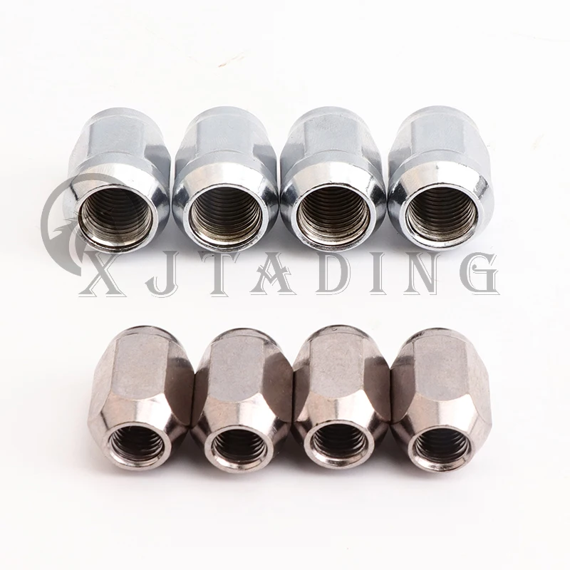 Tuerca de cubo de rueda cromada M10x1,25 para llanta de aluminio - imagen 2