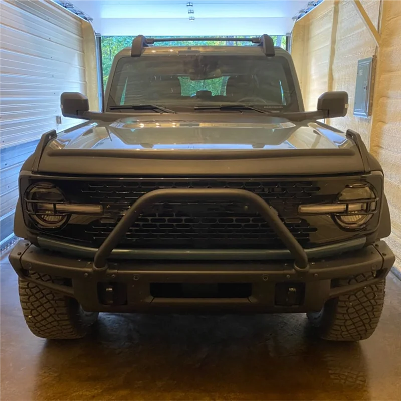 Cubierta de faro y tapa lateral Ford Bronco 2021-2023 negra - imagen 5