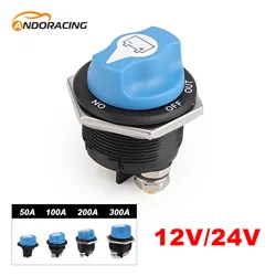 Seccionador de batería 12 V para coche, camión, barco y moto