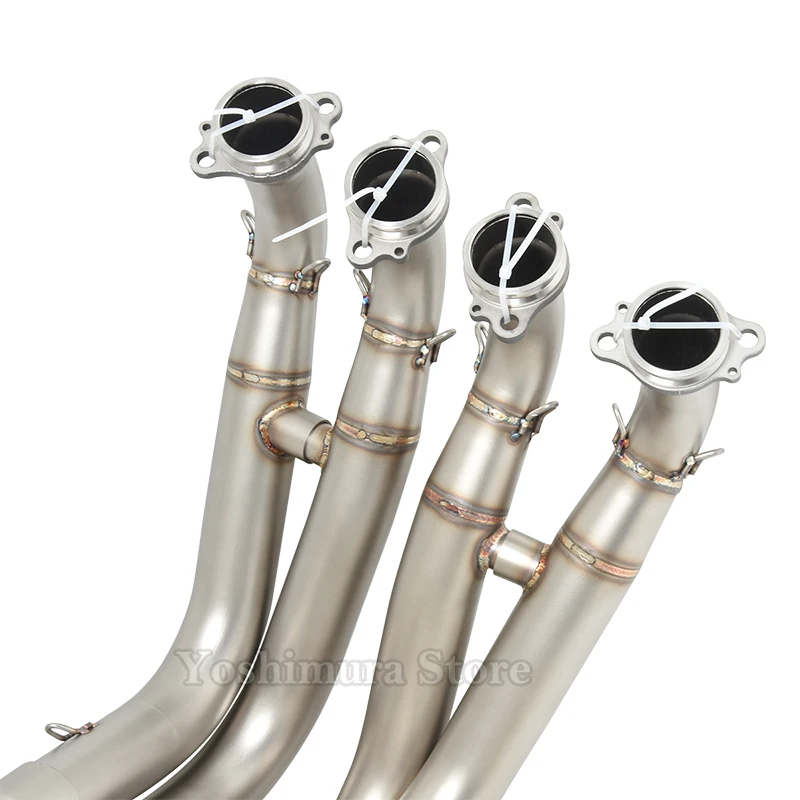 Escape slip-on para BMW S1000XR 2020-2023 con tubo de enlace frontal - imagen 3