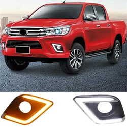 Luces diurnas LED para Toyota Hilux Revo 2015-2017