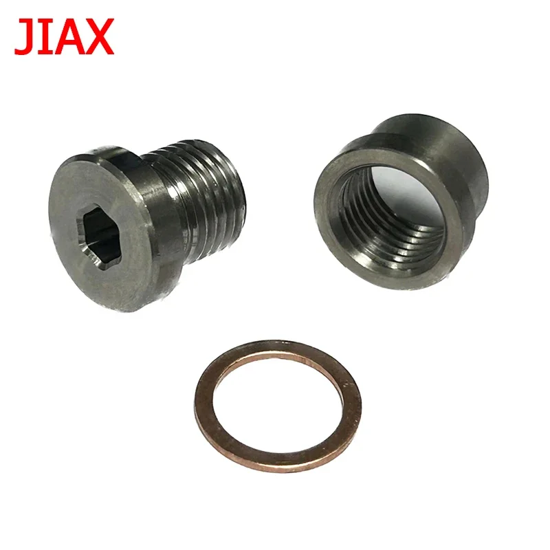 Juego tornillos y tuercas M12x1,25 inox S304 para sensor lambda - imagen 3