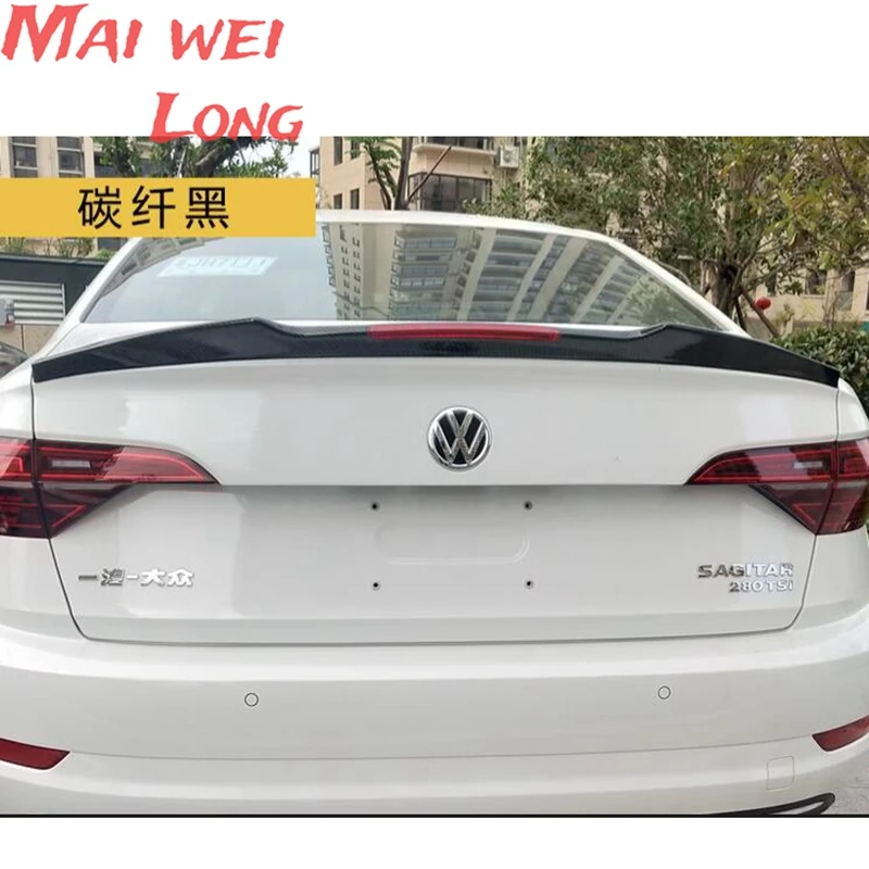 Alerón trasero ABS efecto carbono VW Jetta Mk7 2019-2021 - imagen 3