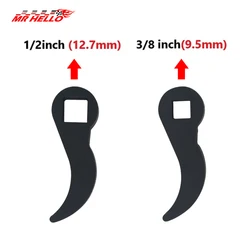Adaptador de palanca 1/2" y 3/8" – extractor de medio eje de acero