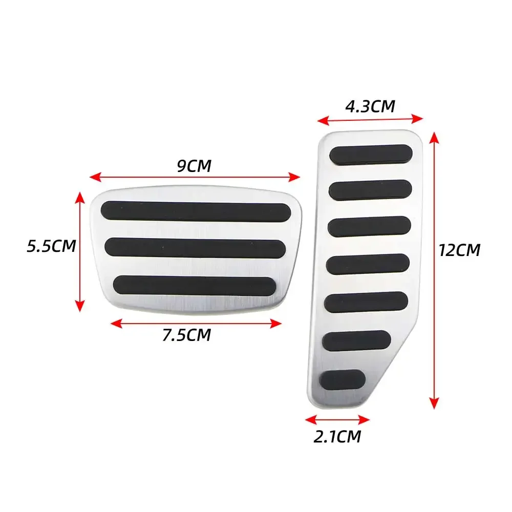 Cubiertas de pedales inox antideslizantes para Isuzu D-MAX (2017-2024) - imagen 4