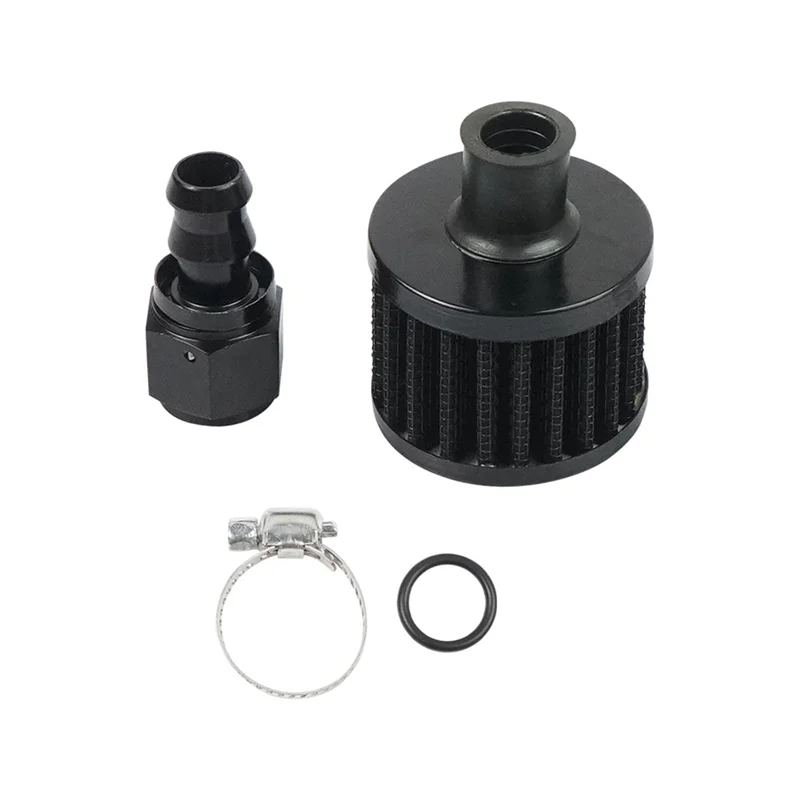 Filtro de aire frío universal para moto, conexión AN8 de 12 mm - imagen 5