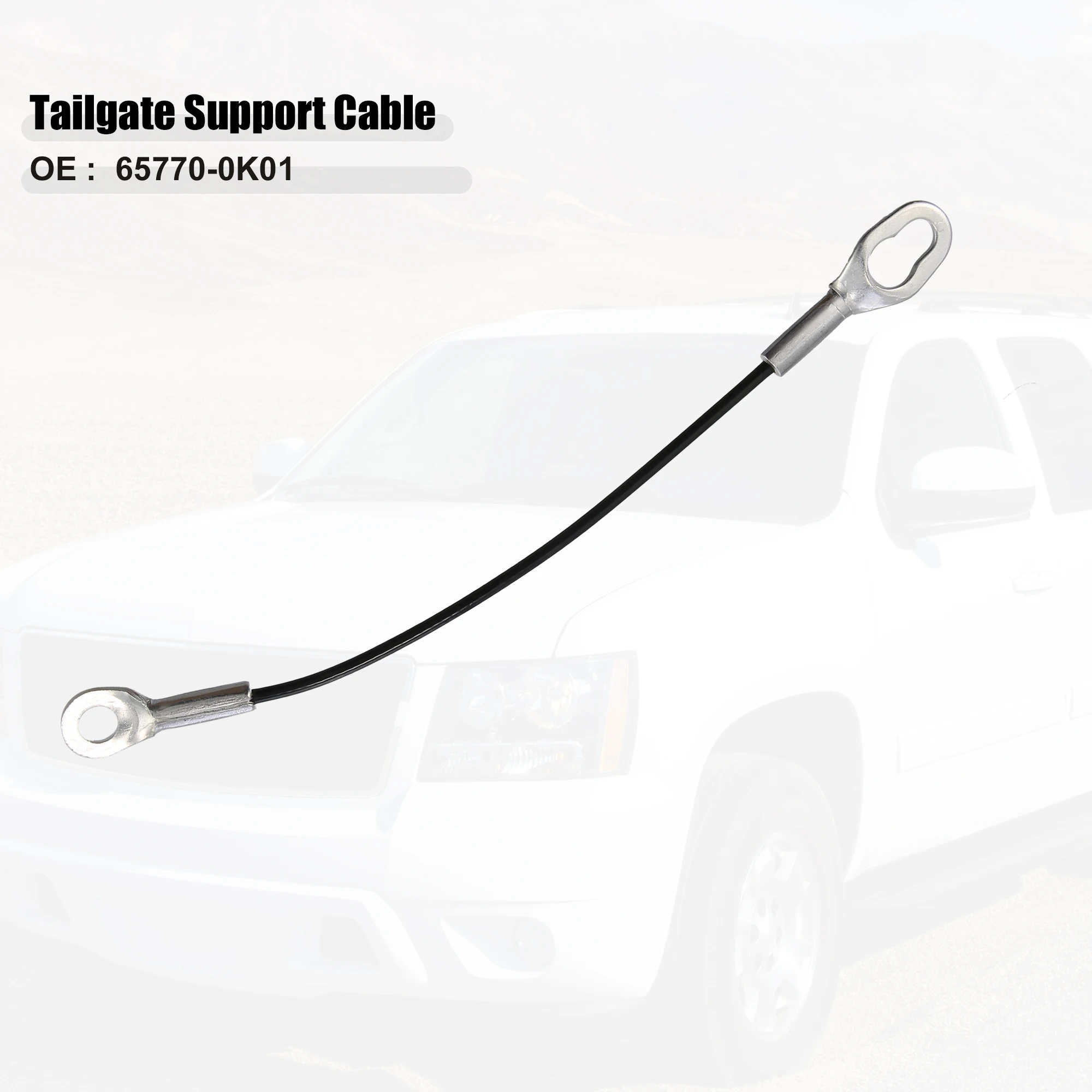 Cables soporte elevación puerta trasera X Autohaux – Toyota Hilux Vigo MK6 - imagen 2