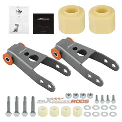 Kit de elevación de nivelación trasera delantera de 3 pulgadas y 2 pulgadas, grilletes aptos para Jeep Cherokee XJ 1984-2001