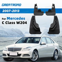 Protectores contra salpicaduras Mercedes Clase C W204, guardabarros