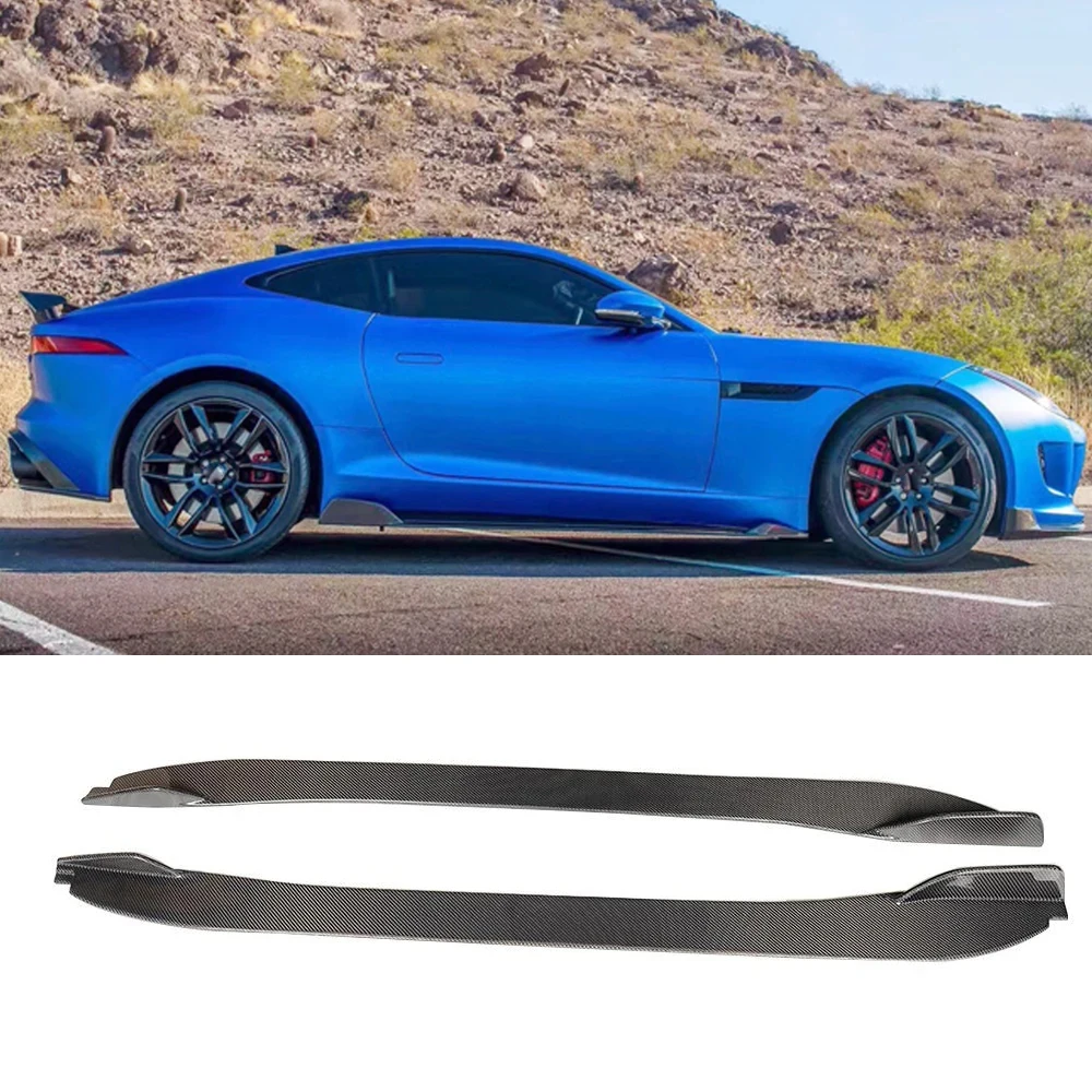 Kit carrocería fibra carbono difusor y faldas Jaguar F-Type 2015-2017 - imagen 3