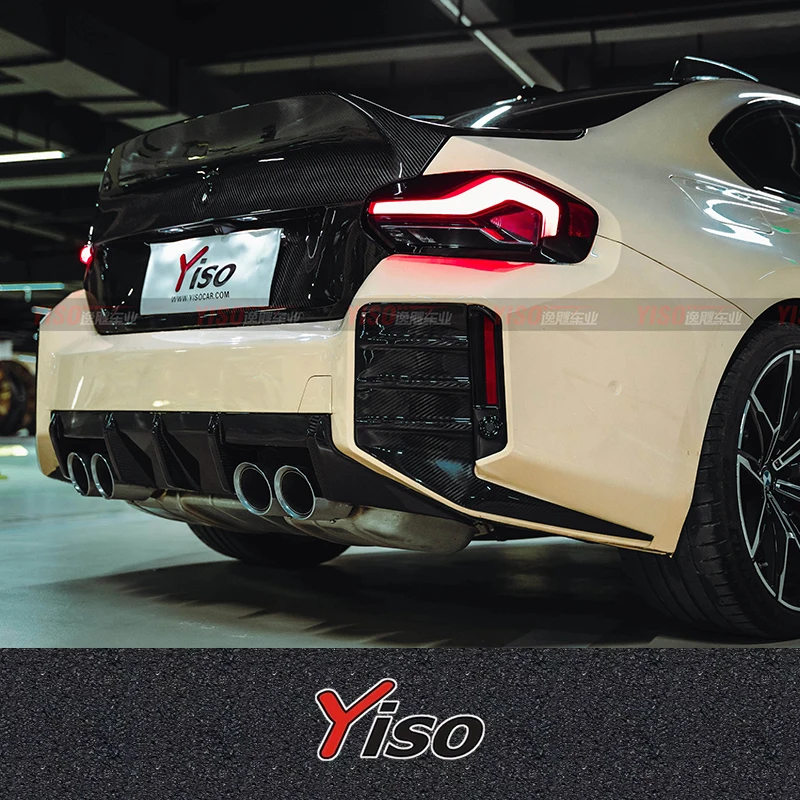Tapa maletero fibra de carbono estilo CSL – BMW G87 M2 - imagen 3