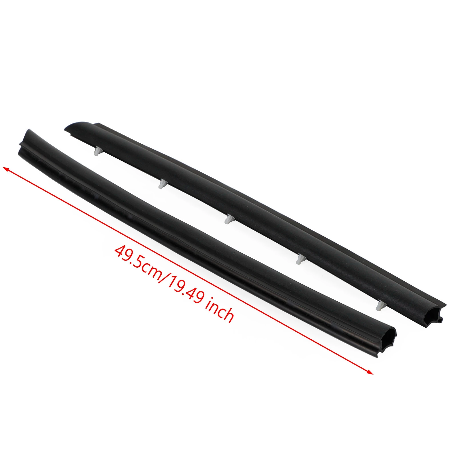 Juntas de puerta delantera VW Transporter T5 T5.1 embellecedor goma - imagen 4