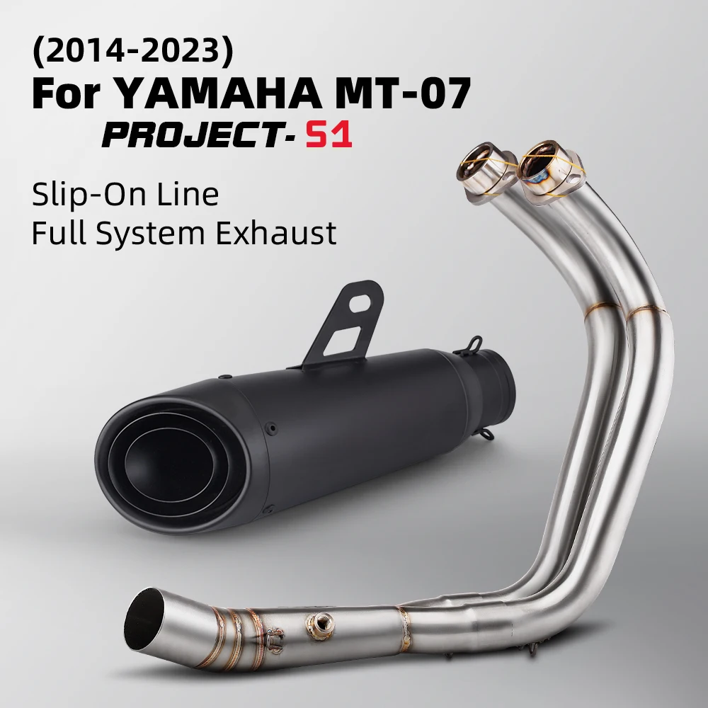 Silenciador de escape Yamaha MT-07, FZ-07 y XSR700 2014-2021 - imagen 2