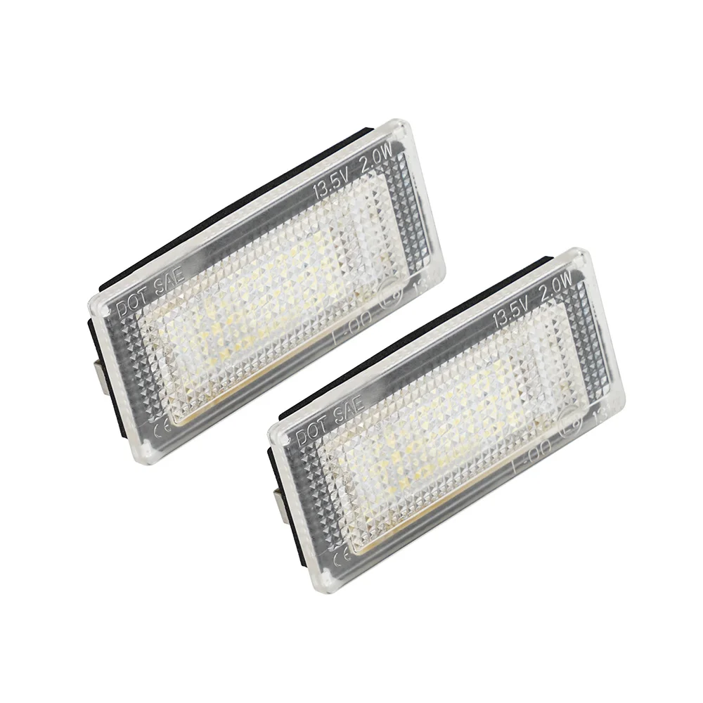 Detalle de la lente y LEDs