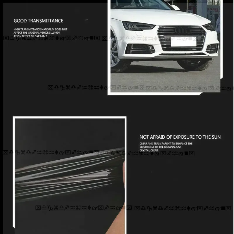 Protector de faros precortado TPU humo - BMW X1 F48 (2016-2018) - imagen 4