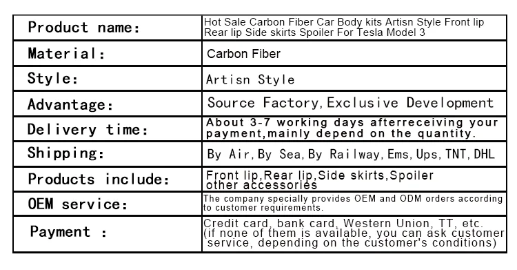 Kit de carrocería estilo artesanal con fibra de carbono