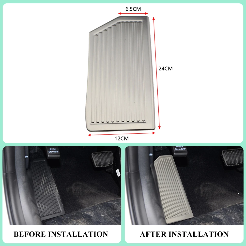 Cubierta de Pedal de reposapiés izquierdo