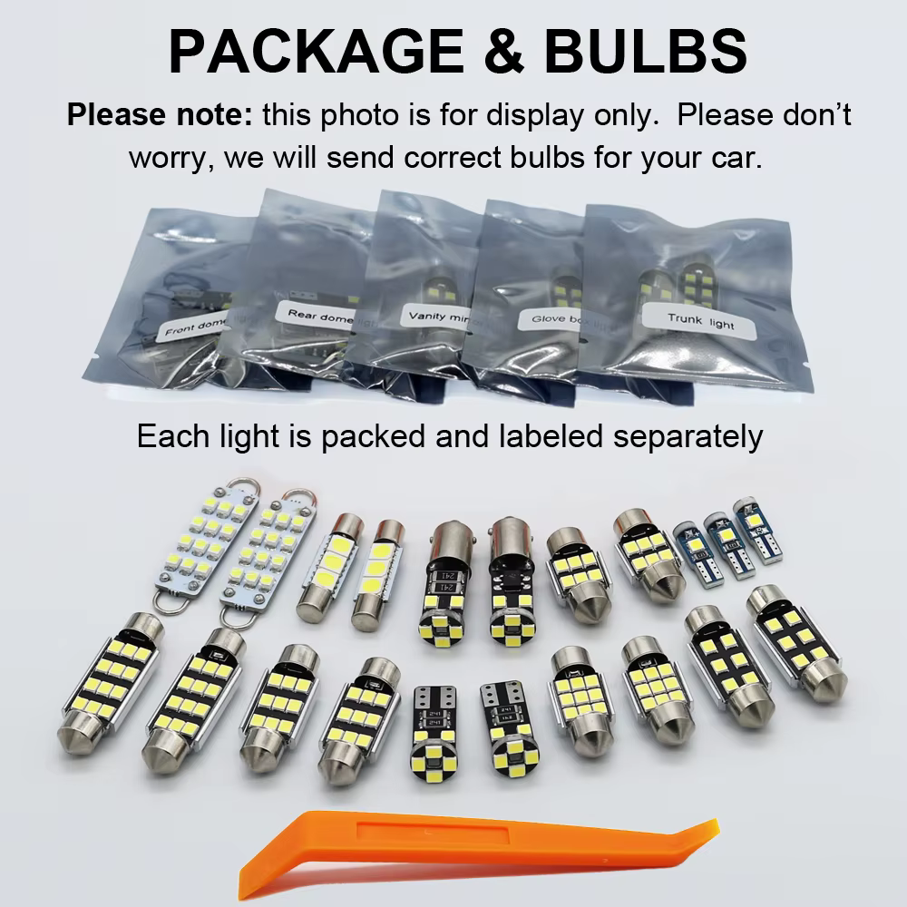 ZITWO Kit LED interior Canbus sin error BMW X1 X3 X5 X6 - imagen 3