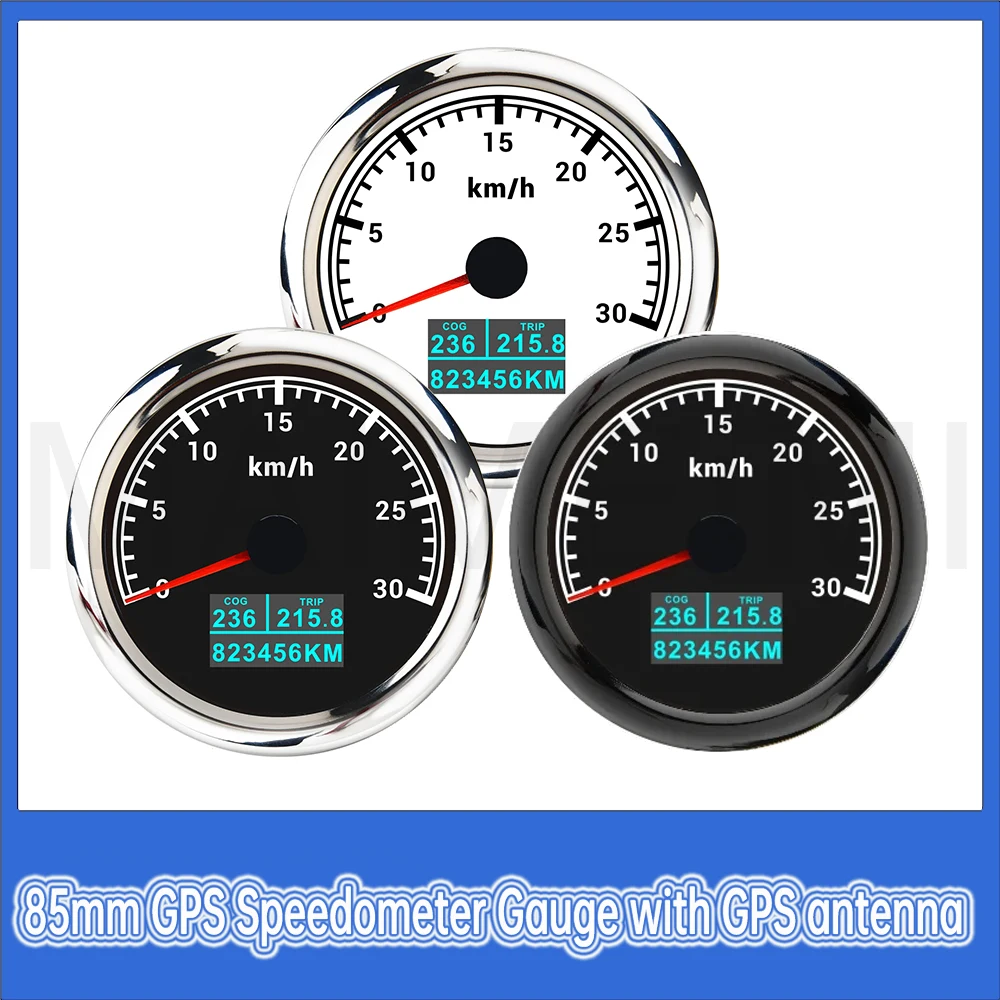 Velocímetro GPS marino 85mm retroiluminado – Yates y barcos
