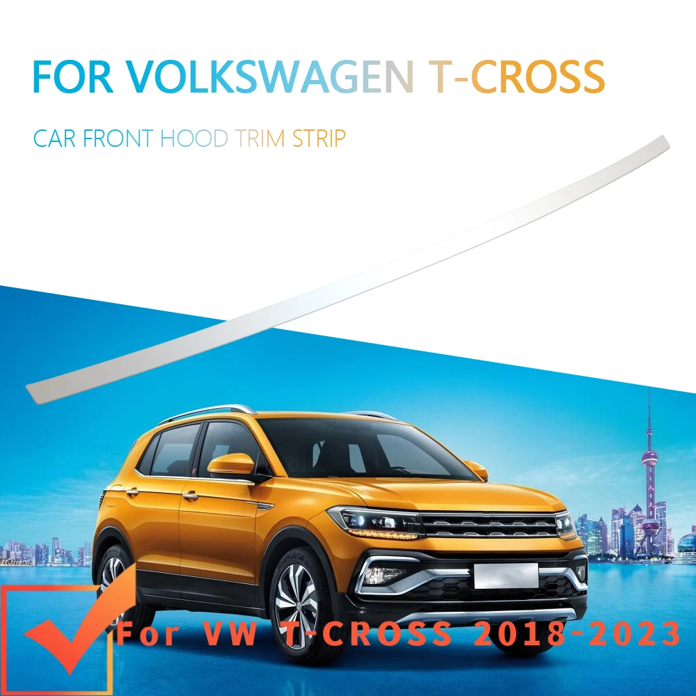 Tiras vinilo embellecedor capó VW T-Cross 2018-2023 - imagen 3