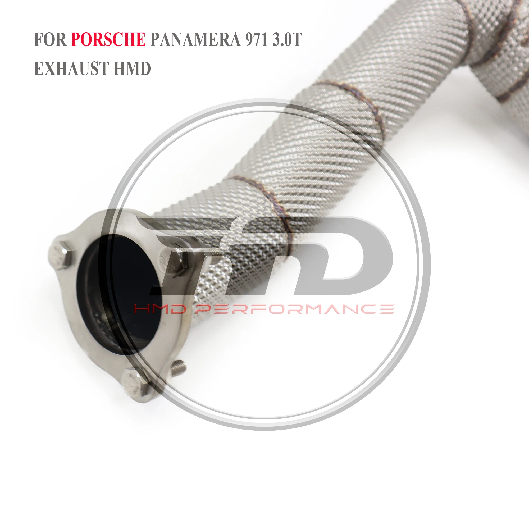 HMD tubo de bajada alto flujo para Porsche Panamera 971 3.0T - imagen 4