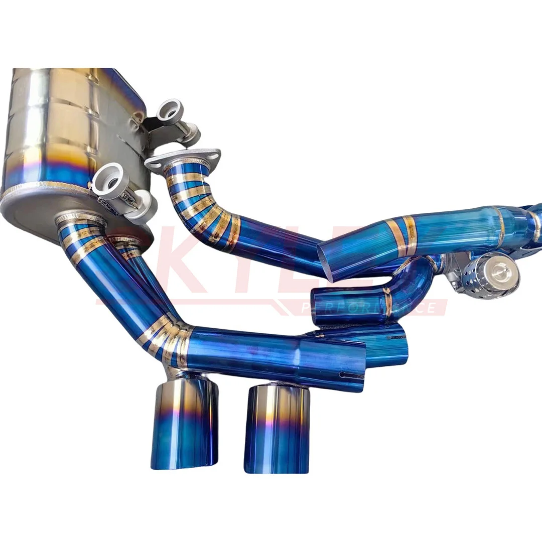 Escape titanio Axleback con válVálvula neumática – Porsche 911 997.2 3.8T Turbo - imagen 3