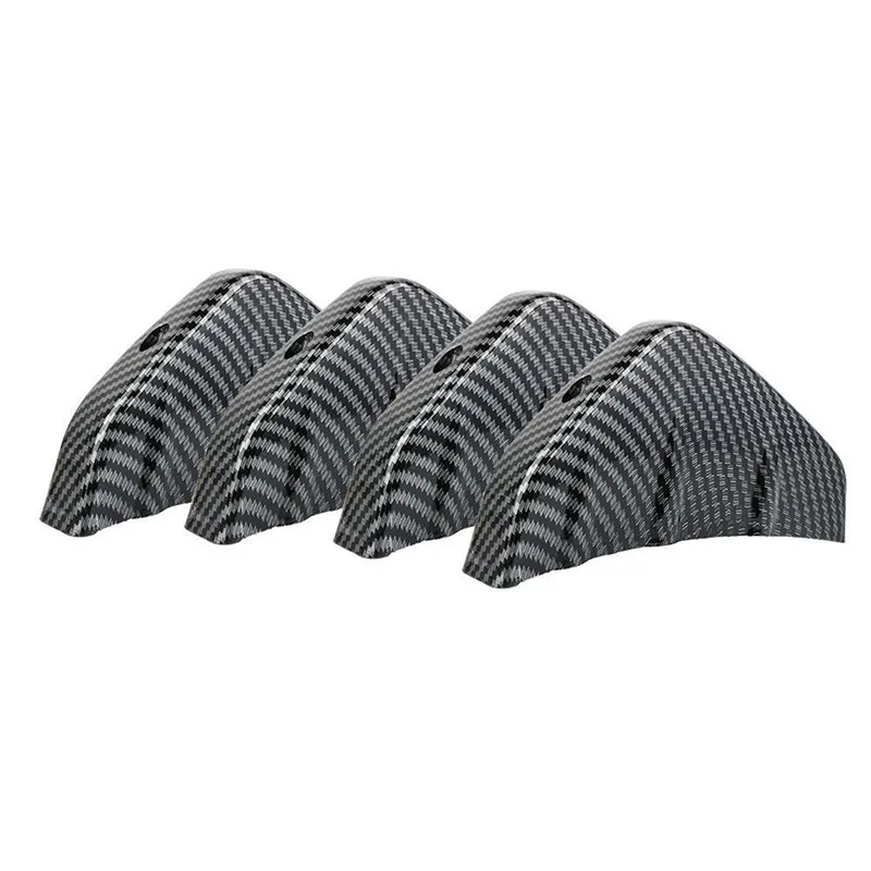 4 Uds coche modificado parachoques aletas de tiburón alerón difusor trasero para Volvo C30 C70 S40 S60 S70 S80 S90 V40 V50 V60 V70 V90 XC40 XC60