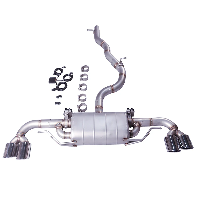 Catback de escape para Audi TTS 2007-2014 2.0/TT 3.2 4WD - inoxidable - imagen 2
