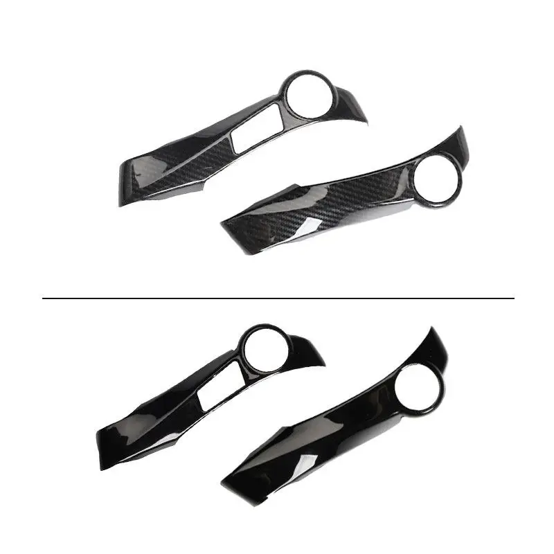 Cubierta fibra de carbono botones volante Toyota Prius XW30 2009-2015 - imagen 4