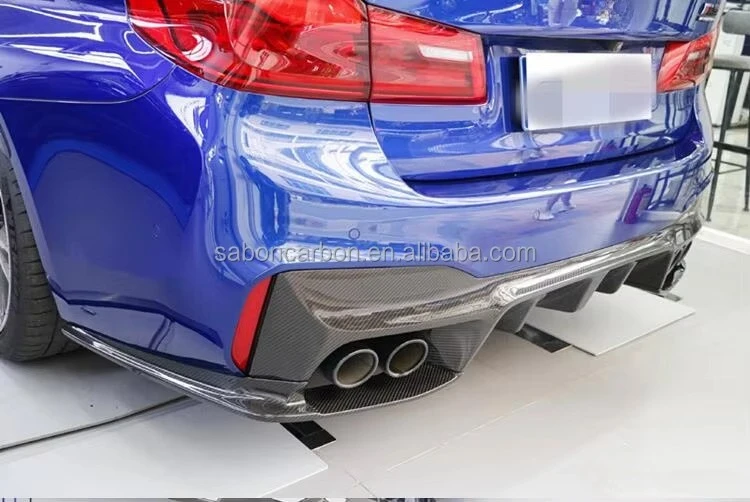 Difusor trasero de fibra de carbono con LED – BMW F90 M5 - imagen 3