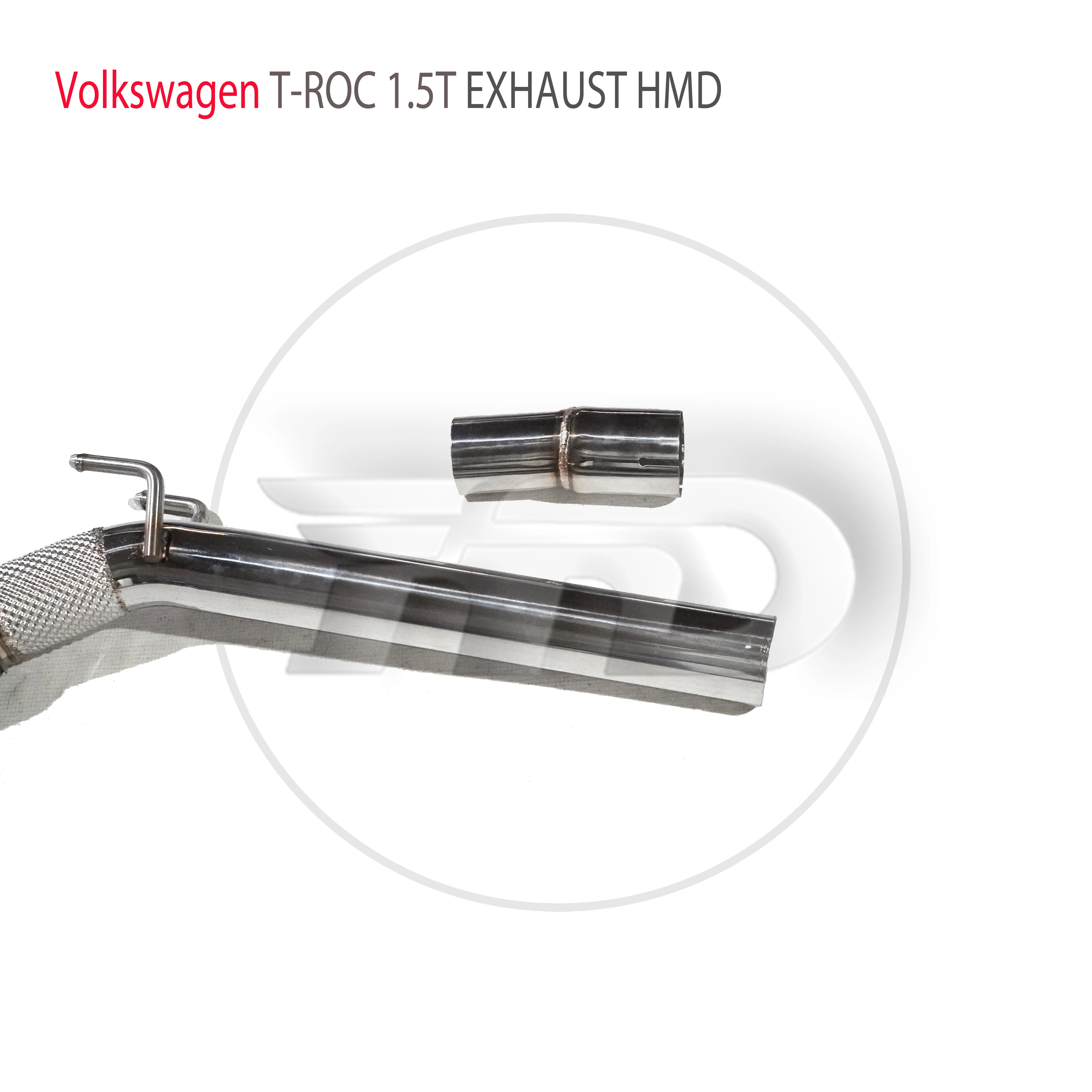 Bajante alto flujo HMD sin catalizador para VW T-ROC 1.5 TSI - imagen 3