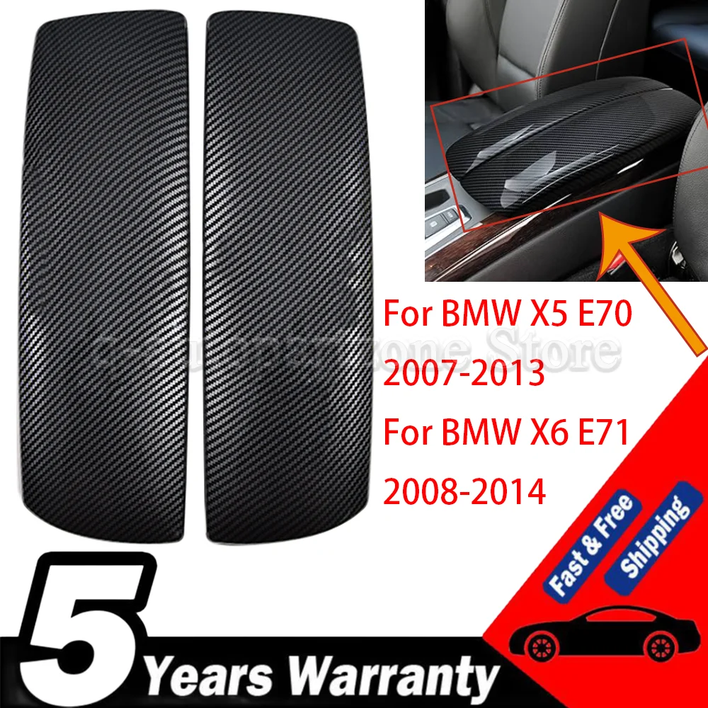 Tapa consola central reposabrazos BMW X5 E70 X6 E71