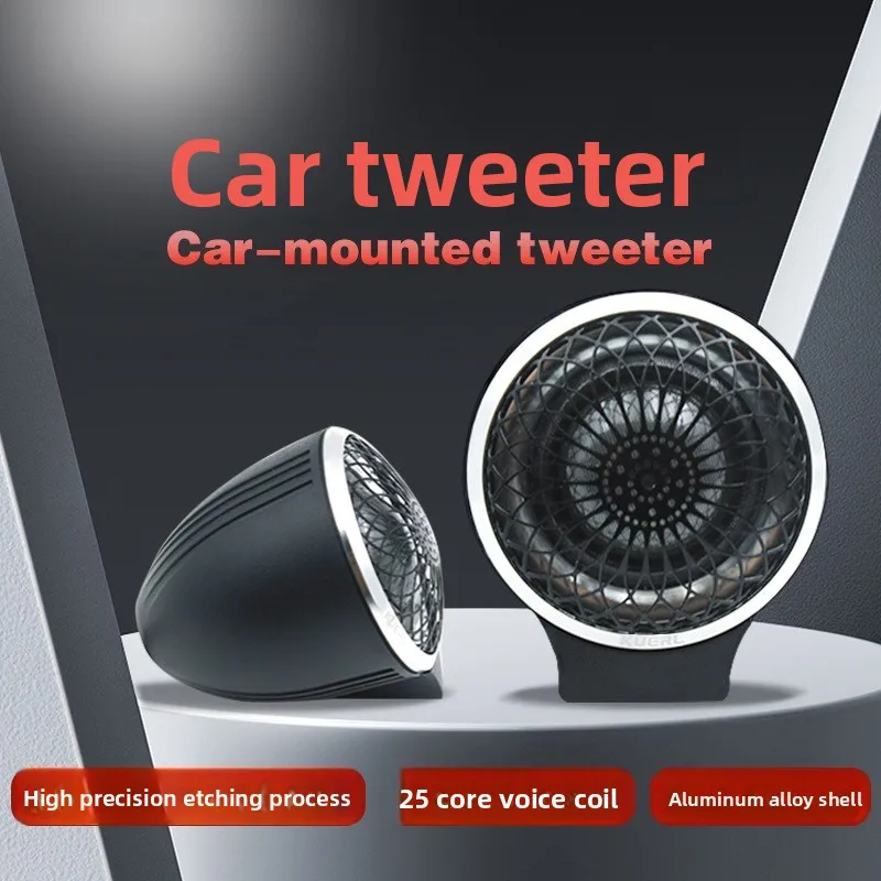 Tweeter Able Audio vista lateral con carcasa de aluminio
