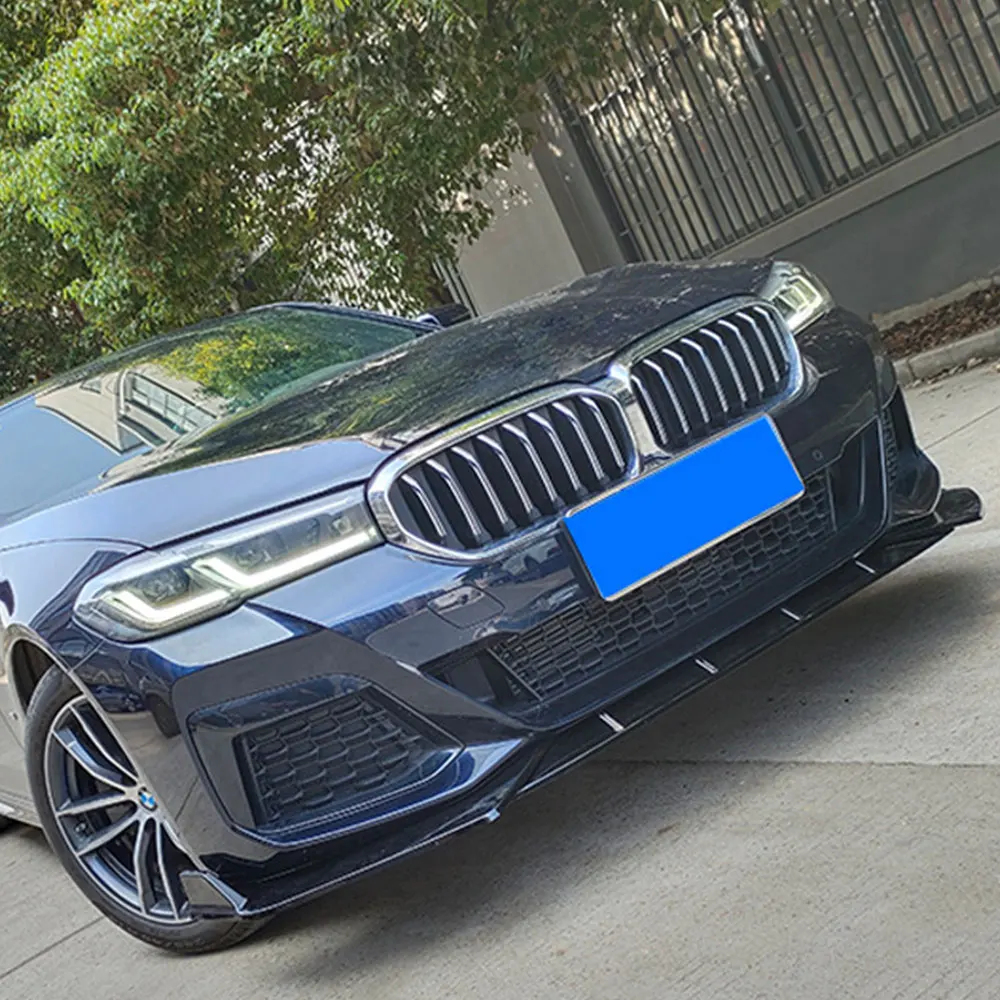 Difusor parachoques delantero para BMW G30 LCI M Sport ABS negro - imagen 4