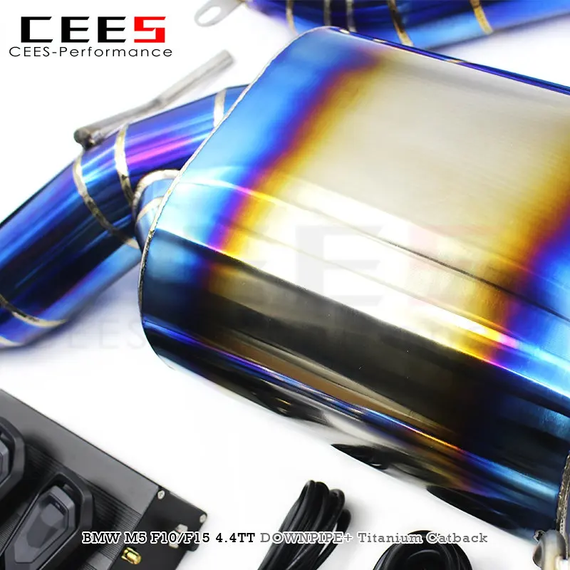 Downpipe Cees Catback BMW M5 F10/F15 4.4TT Twin Turbo – Escape Deportivo - imagen 5