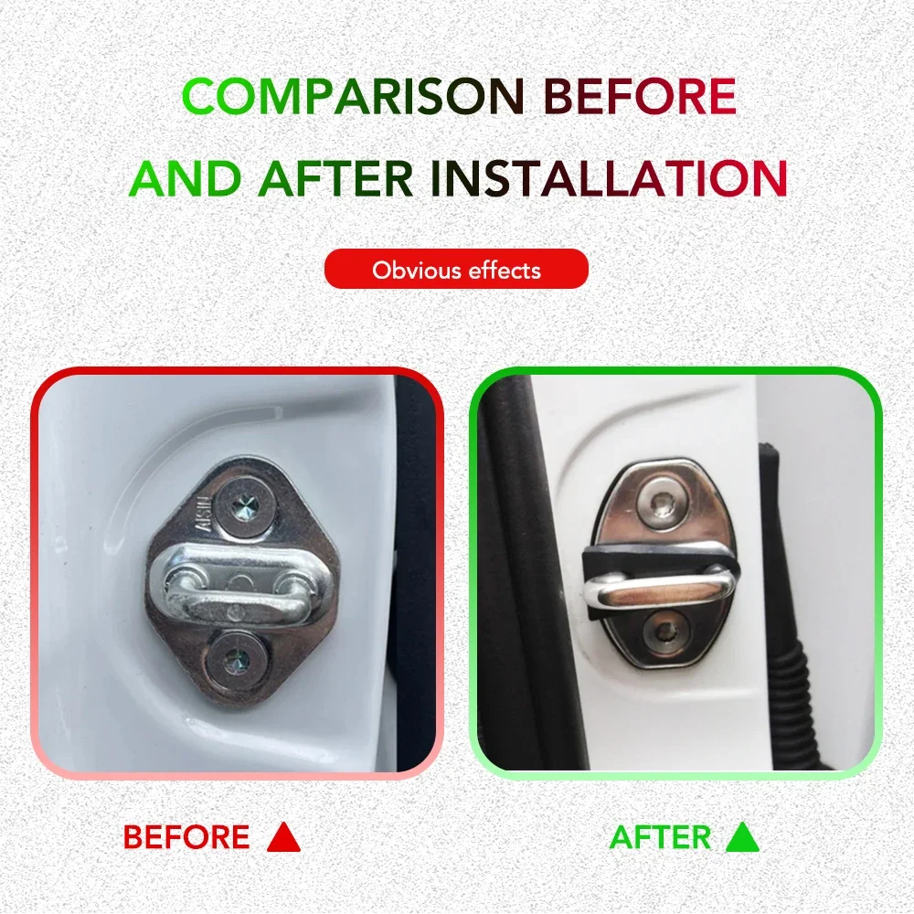 Amortiguador de puerta para Skoda instalado