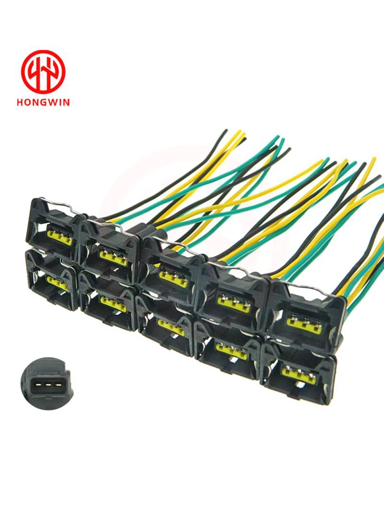 Arnés de conector de sensor de posición de árbol de levas y cigüeñal de 3 pines