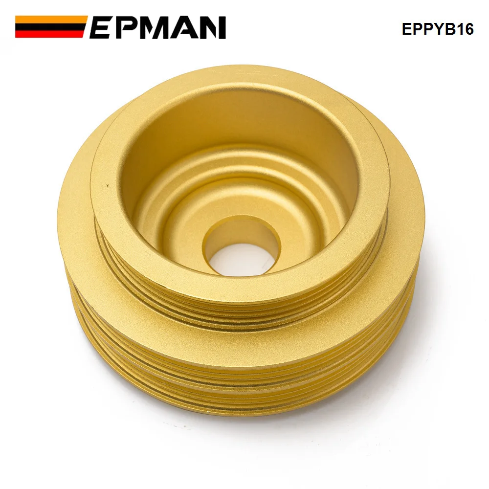 EPMAN Polea aligerada de cigüeñal para Honda Civic B16