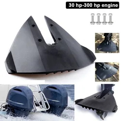 Hidroala estabilizador ABS para fueraborda 30-300 HP negro