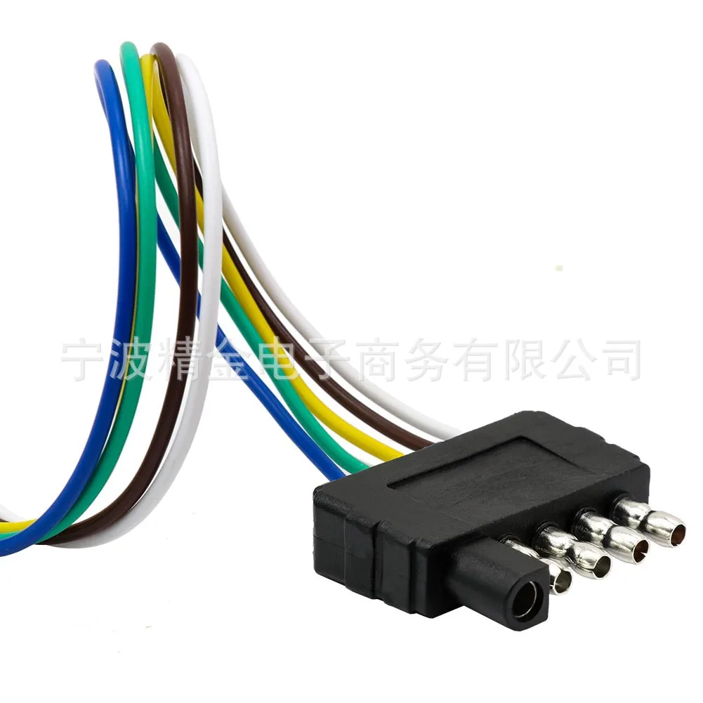 Adaptador enchufe remolque americano conector arnés de cableado - imagen 5