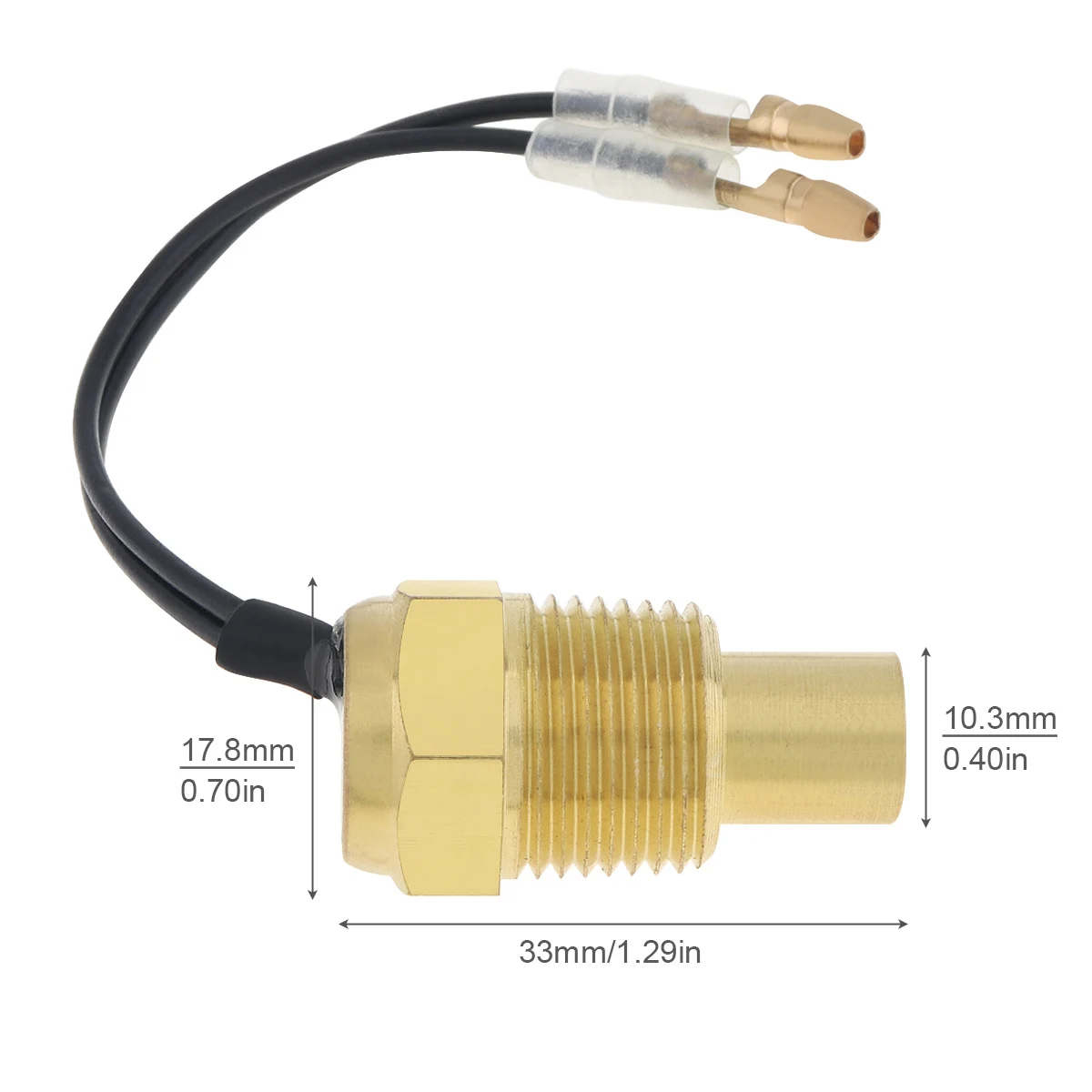 Sensor temperatura refrigerante universal conector coche y camión - imagen 2